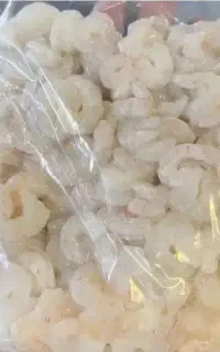 میگو تازه دورش پاک شده تمیز کیلویی 700