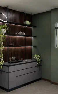 طراحی ۳d قیمت مناسب/مغازه/نما دکوراسیون/کابینت