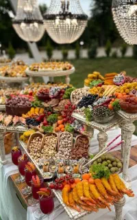 میزآرایی،فینگرفود،دسر،گل آرایی،تشریفات