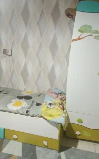 تخت و کمد کودک درحدنو