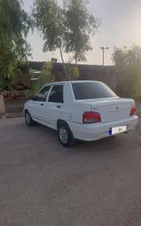 پراید بدون رنگ