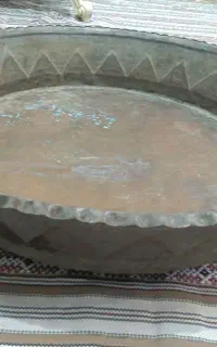 ظرف و تشت مسی قدیمی قدمت 80 به بالا