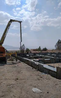 آرماتوربندی فونداسیون سوله سلطان آباد جرسقان