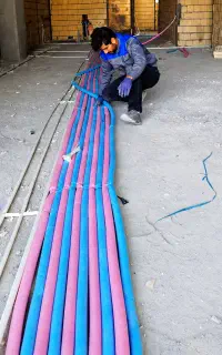 لوله کش ساختمان، آپارتمان