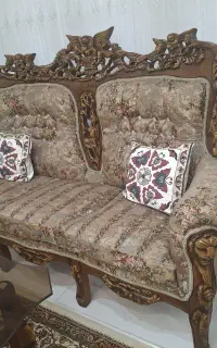 مبلمان سلطنتی تمام منبت فرشته