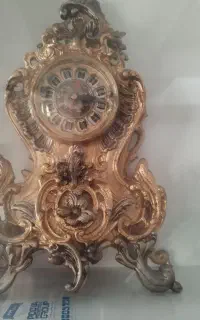 ساعت برنجی دکوری شیک