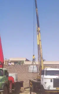 خدمات جرثقیل ۷ تن دکل بلند