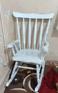 صندلی راک چوبی