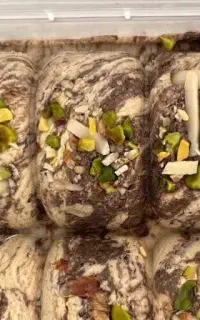 حلوا ارده رولتی