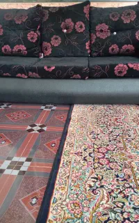 مبل هفت نفره کار کرده .سالم وتمیز