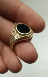 انگشتر نقره سنگ شبق