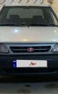 پراید نقره ای