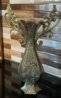 گلدان برنجی رومیزی