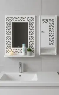 آینه تک و آینه باکس دار ضد آب قیمت از 360 به بالا