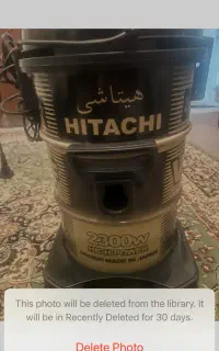 جاروبرقی کاملا نو هیتاشی