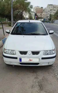 سمند مدل۹۳ بدون رنگ شاسی سالم