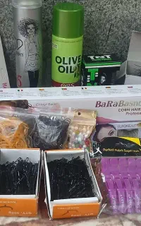 پک کامل وسایل شینیون (کاملاً نو و استفاده نشده)