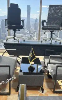 مبلمان زنبوری میز صندلی مدیریت کد ۱۸۰