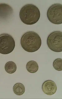 ۱۰ عدد سکه قدیمی پهلوی کمیاب