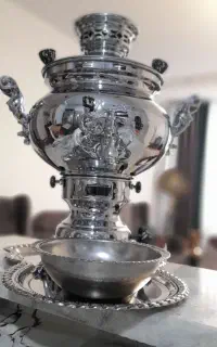 سماور گازی  اکبند بدون استفاده