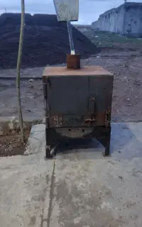 بخاری هیزمی سنگین