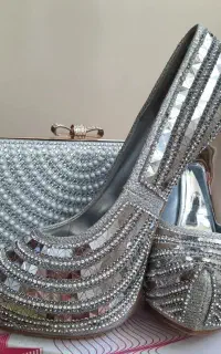 ست کیف و کفش مجلسی