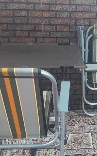 میز وصندلی تاشو