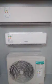 کولرگازی هایسنس باضمانت زرین نمای کاسپین