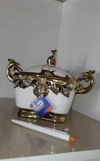 شکلات خوری چینی مدل طاووس