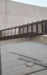 نردبان آهنی آماده مصرف