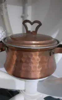 قابلمه مسی قدیمی