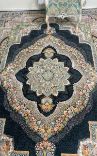 فرش طرح باغ معلق