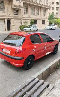 ۲۰۶ تیپ ۳ پانوراما با لوازم مدل اخر ۱۴۰۱ مشابه صفر