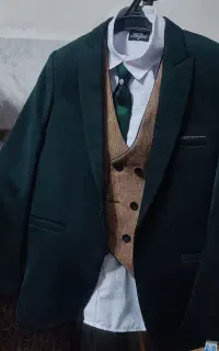 کت شلوار جلیقه پیراهن کراوات نو ۱۰تا۱۴سال