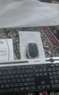 کیبورد و موس گرین  وایرلس آکبند