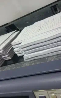 پرینت برگه جزوات سیاه سفید فقط امروز۲۶۰۰ پشت و رو