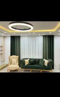 انواع پرده های اداری و مینیمال و پانچ و چاپی