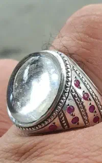 انگشتر در نجف با رکاب تمام دست ساز کهنه