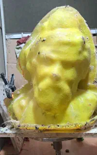 آموزش قالبگیری/ تبدیل مجسمه به فایبرگلاس پلی استر