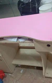 میز کامپیوتر با صندلی چرخ دار