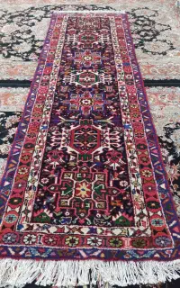 کناره دستبافت قرجه با مصالح درجه یک نساجی ۱×۳