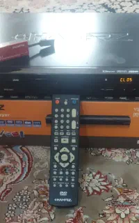 دی وی دی با کارتن وکنترل