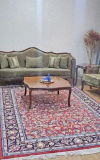 فرش دست بافت طرح افشان لاکی یزد