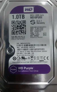 هارد وسترن بنفش 1TB