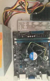 باندل کامل مادربرد و cpu i3 و رم و پاور و گرافیک