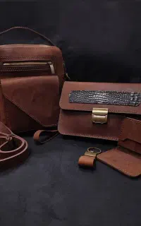 فروش و سفارش کیف چرم دست دوز