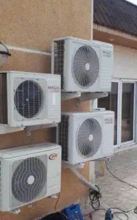 خدمات کولر اسپلیت سرویس شارژ عیب یابی