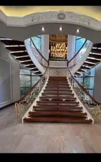 جوشکاری پله گرد ودرب و پنجره آهنی ودربهای  بالارون