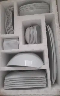 سرویس چینی نونوحتی ازکارتن هم خارج نشد۱۳۶پاچه