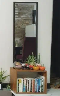 آینه قدی با قاب ام دی اف